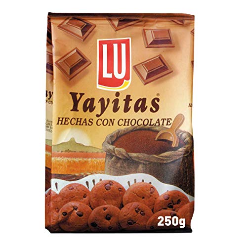 Yayitas Chocolate - Galletas de Cereales, 1 Paquete de 250 g