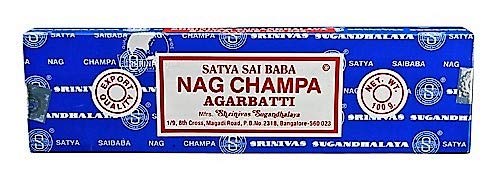 YesMandala Incienso Satya - Nag Champa - Caja de 100g -
