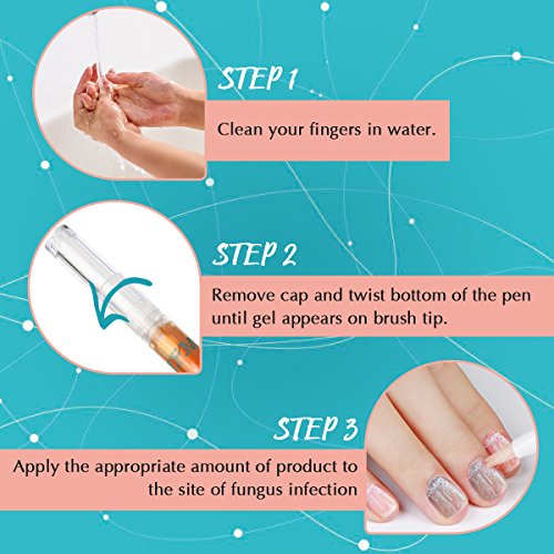 Y.F.M Anti Hongos Bolígrafo para Uñas Tratamiento Hongos Antifúngico Eficaz contra Hongo de Uñas Promueve Rebrote de Uñas Sanas Cuidado de la Reparación Natural y Seguro