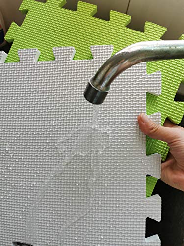 YIMINYUER Colchonetas de Espuma para Yoga Gimnasio - Diferentes tamaños - Diferente Grosor - Estilos Variados Azul Gris R07R12G301020