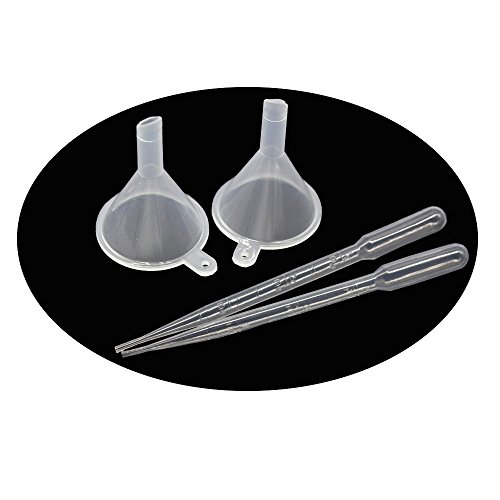 Yizhao Ambar Frasco Cuentagotas Cristal 30ml, Botellas Cuentagotas con [Pipeta Cuentagotas Cristal], para Aceite Esencial, Masaje,Fragancia, Aromaterapia, Laboratorio, E-Líquidos - 6Pcs