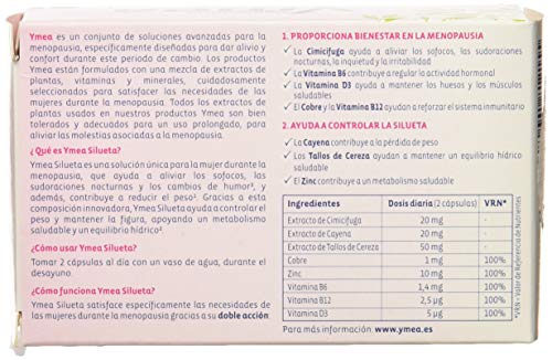 Ymea Menopausia Silueta 64 cápsulas (Version antiguo)