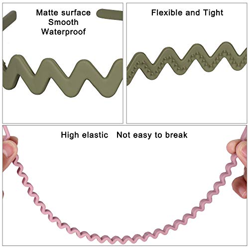 YMHPRIDE 10 Uds diadema elástica esmerilada para mujer diadema nudo de moda accesorios para el cabello