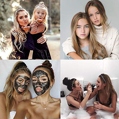 YMHPRIDE 10 Uds diadema elástica esmerilada para mujer diadema nudo de moda accesorios para el cabello