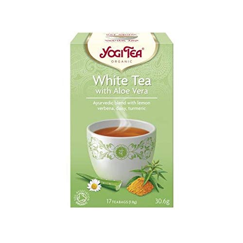 Yogi Tea Original Blanco Aloe Vera Eco, Bolsitas 30 g