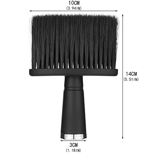 You&Lemon Cepillo de Barberos Cepillo Para Plumero de Cuello Brocha de Peluquería Cepillo de Limpieza Suave Para el Cabello Negro