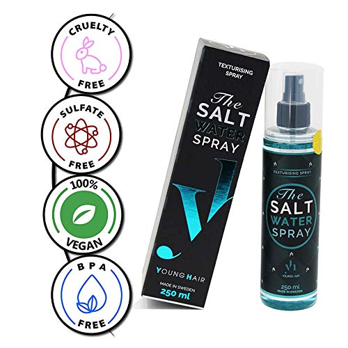 YoungHair The Salt Water Spray - Spray Ondas Surferas Agua de Mar para el cabello Texturizer 250ml