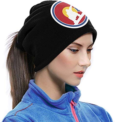 Yuanmeiju Colorado Snowboard Unisex Fleece Cuello Calentador Polaina Microfibra Mascarilla Polaina de cuello, Bufanda mágica para polvo al aire libre