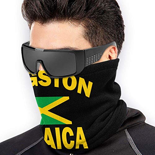 Yuanmeiju Mascarilla de protección multifuncional Bandera de Jamaica Bandanas Microfibra Calentador de cuello Máscara de esquí