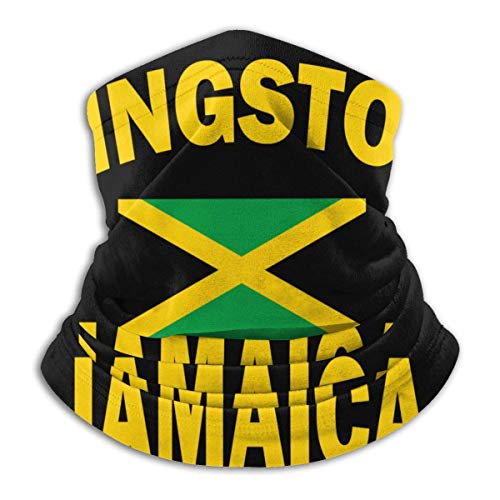Yuanmeiju Mascarilla de protección multifuncional Bandera de Jamaica Bandanas Microfibra Calentador de cuello Máscara de esquí