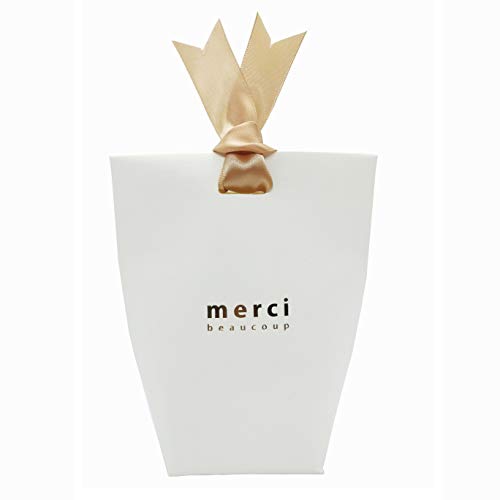 Yuecute - Cajas para caramelos cortadas a láser con cintas, para despedidas de soltera, bodas, fiestas, decoración de fiestas y Pascua, paquete con 20 unidades Big Negro y blanco.