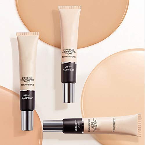 YYNN （2pcs） Pore Primer Face Makeup Base, Isolation Cream Invisible Pore, Big Cover Acne Marks, Smooth Skin, Oil Control Moisturizing Essence Concealer Foundation (Fresh Green)