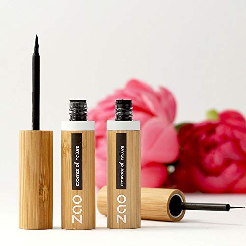 Zao Eyeliner Pincel 070 negro Intense recargable Bio Vegan 100% natural
