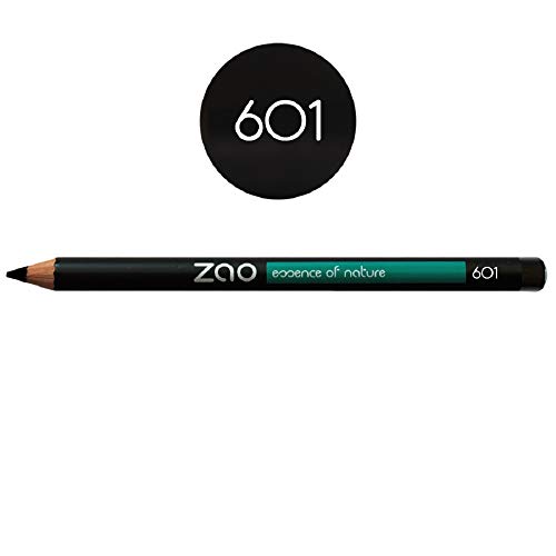 Zao Organic Makeup - lápiz delineador de ojos negro