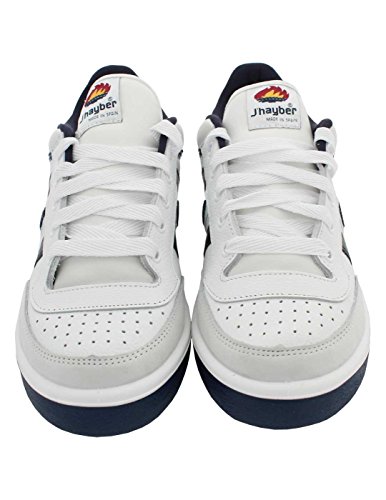Zapatillas deportivas J´hayber hombre color azul marino y blanco modelo new olimpo Talla 43
