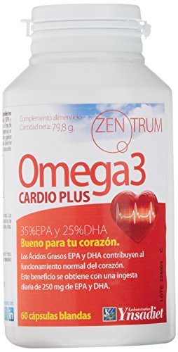 Zentrum Omega 3 Cardio Plus Aceite de pescado - 60 cápsulas