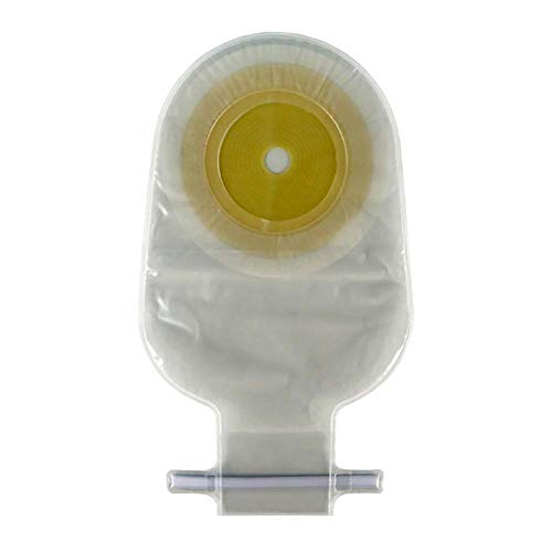 ZHANGZHIYUA Bolsas de colostomía Sistema de una Sola Pieza Bolsa de ileostomía, Suministros de colostomía Productos médicos Bolsa drenable para Adaptarse a 20-65MM 10Pcs