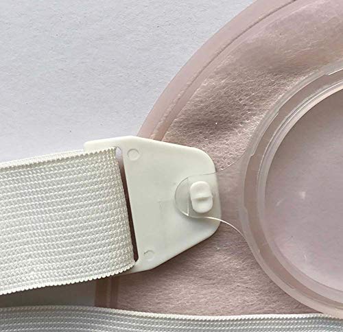 ZHANGZHIYUA Faja Abdominal Ostomía médica Cinturón de colostomía Bolsa de ileostomía para Pacientes de colostomía Prevención de la Hernia paraestomal