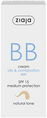 Ziaja Bb Cream Pieles Grasas y Mixtas Spf15 Tono Natural 50 ml