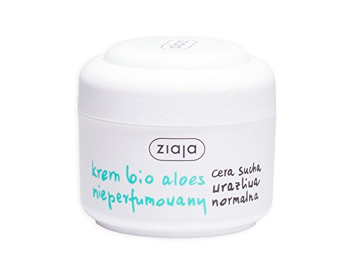 Ziaja – Bio Aloe Crema non-perfumed piel seca y normal – 50 ml