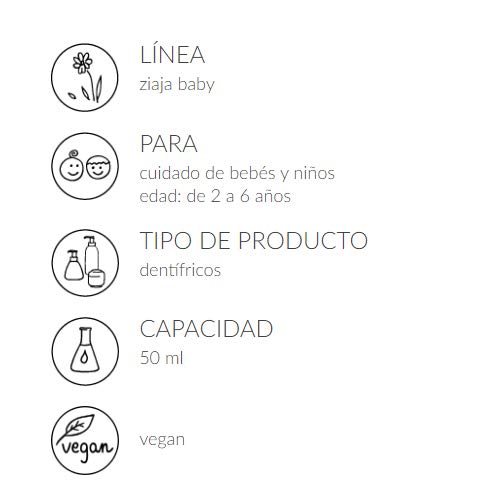 Ziaja Dentrífico Mágico para Niños 50 ml