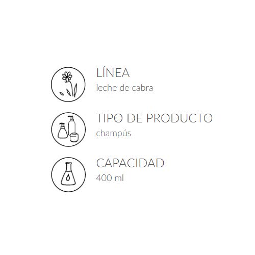 Ziaja Leche de Cabra Champú 400 ml
