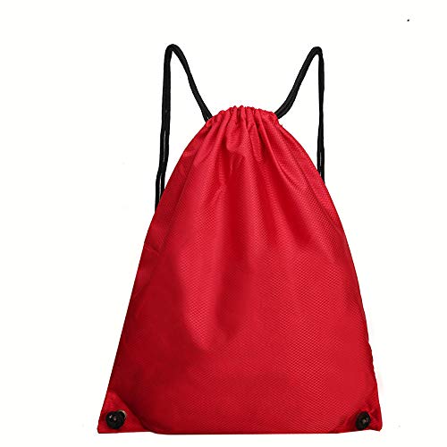 Zipvb Prácticas Bolsas de Compras Bolso con cordón Deportivo al Aire Libre Bolso de Viaje de Gran Capacidad Mochila Casual con Bolsillo de viga