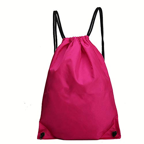 Zipvb Prácticas Bolsas de Compras Bolso con cordón Deportivo al Aire Libre Bolso de Viaje de Gran Capacidad Mochila Casual con Bolsillo de viga