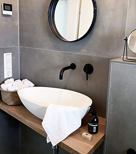 ZOLLNER 10 Toallas de tocador Blancas, 30x50 cm, algodón 100%, en Otra Medida