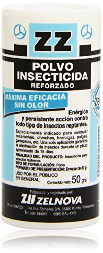 ZZ - Polvo insecticida reforzado - Máxima eficacia sin olor - 50 g