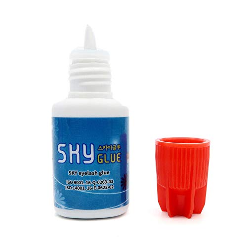 (1 Bottle) - Eyelash Extensions Max Bond Glue / Adhesive Fast Strong Black/ SKY S+ 5g