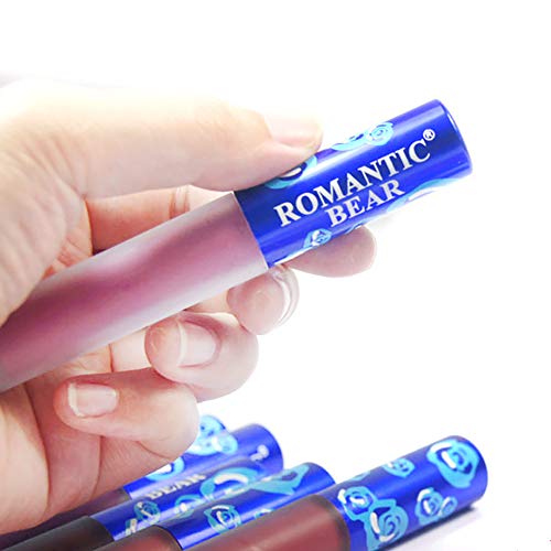 1 UNID Lápiz Labial Mate Barra de Labios Color Sensational Vivid Matte brillo de labios mate Sexy líquido Lipstick impermeable larga duración hidratante labios(BEET IT)