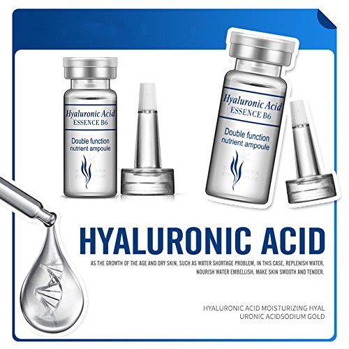 10 unids ácido hialurónico líquido hidratante cuidado de la piel conjunto ácido hialurónico cosméticos de reparación de esencia