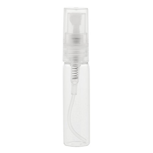 10 Unids Vacío Mini Botella de Vidrio Recipientes de Perfume Tubo de Spray Estuche de Muestra Pluma Contaier - 5ml
