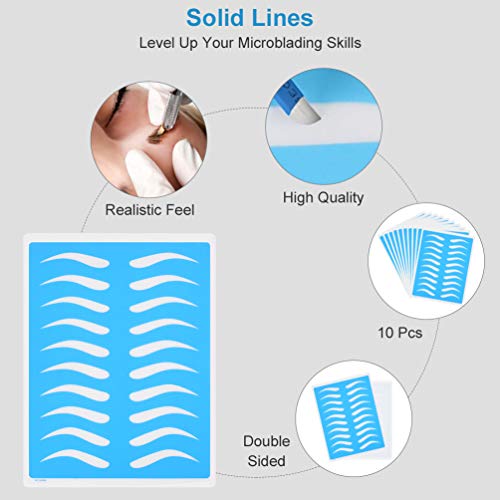 10 x Piel Práctica de la Piel Herramienta PRETTY SEE