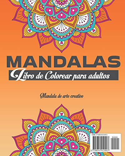 100 Mandalas - Libro de Colorear Para Adultos: 100 mandala : colorear mandalas adultos: 100 mandalas para la reducción del estrés / de mandalas ... ... para colorear adultos-mandala pintar adultos