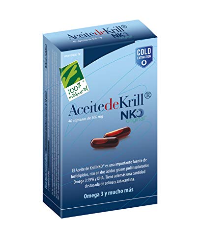 100% Natural ACEITE DE KRILL NKO 40 caps. - 50 gr