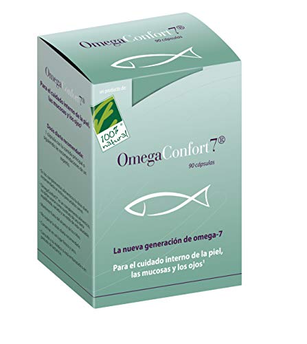 100% Natural - Omega Confort Mantenimiento Piel y Mucosas 90 Cápsulas
