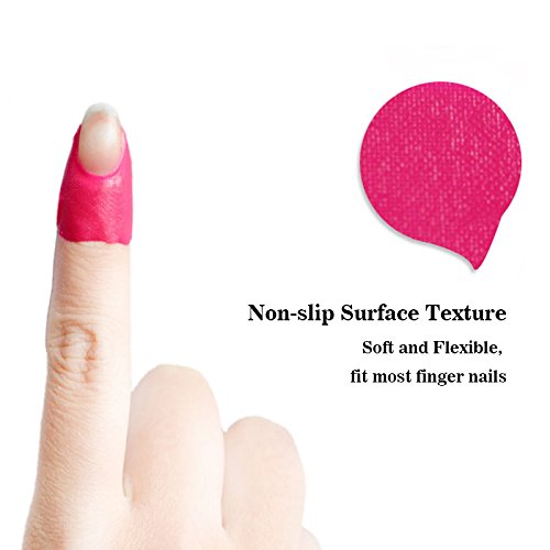 100 pcs Protector de Uñas,Plantilla de esmalte de uñas, 5 colores, uñas pintura guía uñas arte herramienta básica accesorios