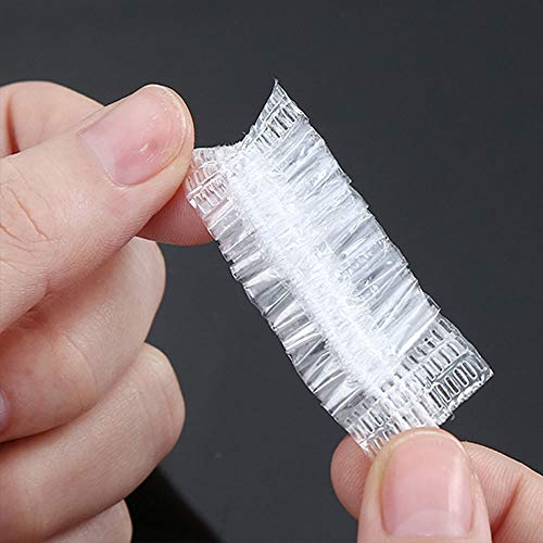 100 piezas Desechables Cubiertas de Oído, Tina de Baño Ducha Protector de Oreja Protector de Oreja Impermeable Tapas Para Tinte de Cabello, Ducha, Baño