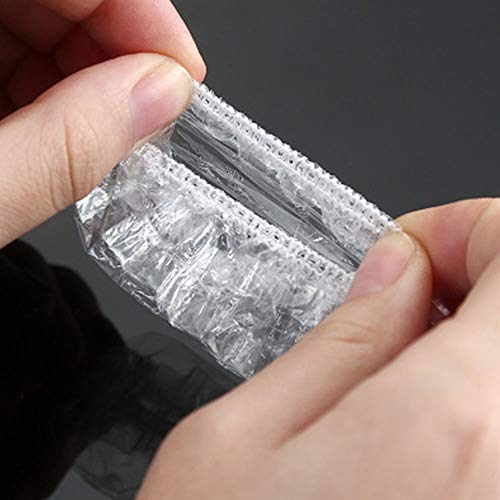 100 piezas Desechables Cubiertas de Oído, Tina de Baño Ducha Protector de Oreja Protector de Oreja Impermeable Tapas Para Tinte de Cabello, Ducha, Baño