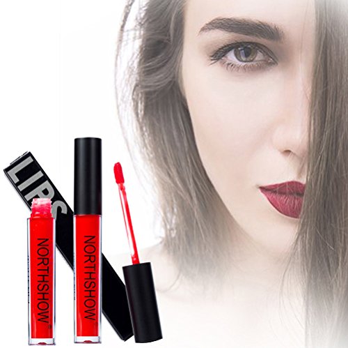 12 Colores Profesional Labial Mate Pintalabios Permanente de Maquillaje Larga Duracion para Niñas por ESAILQ F