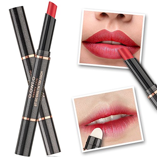 12 Colores Profesional Mate Pintalabios de Maquillaje Larga Duracion para Niñas por ESAILQ R