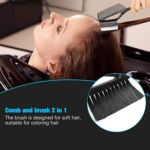 12 Pcs Tijeras peluqueria profesional,tijeras de peluquería,tijeras de Peluqueria Conjunto,Tijeras de Peluqueria con capa de barbero y peine de maquinilla de afeitar,set corte de pelo profesional