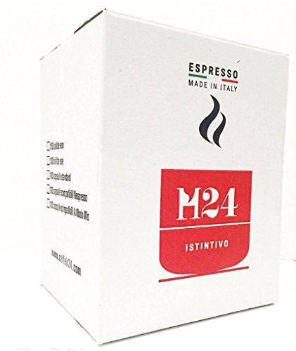 150 Cápsulas café H24 mezcla Instintivo - Fuerte sabor. Ese 44 mm