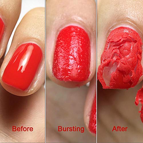 15ML Removedor de esmalte de uñas,Esmaltes de Uñas Gel UV Removedores Soak off Manicura y Pedicura,Eliminación de manicura Pegamento Manicure Magic Nail Remover Uñas Líquido de eliminación,estallido