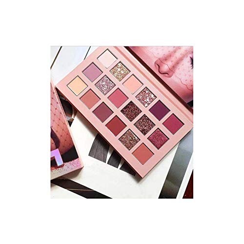 1PC 18 colores Nuevo Desnudo Aromas Paleta Sombra de Ojos Larga duración Multi reflectante brillo mate brillo sombra de ojos Paleta de maquillaje multicolor para muchachas de las mujeres
