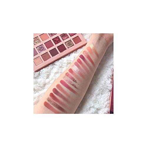 1PC 18 colores Nuevo Desnudo Aromas Paleta Sombra de Ojos Larga duración Multi reflectante brillo mate brillo sombra de ojos Paleta de maquillaje multicolor para muchachas de las mujeres