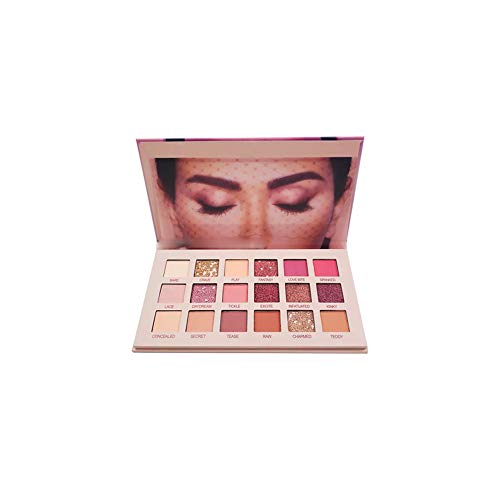 1PC 18 colores Nuevo Desnudo Aromas Paleta Sombra de Ojos Larga duración Multi reflectante brillo mate brillo sombra de ojos Paleta de maquillaje multicolor para muchachas de las mujeres