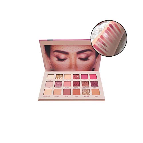1PC 18 colores Nuevo Desnudo Aromas Paleta Sombra de Ojos Larga duración Multi reflectante brillo mate brillo sombra de ojos Paleta de maquillaje multicolor para muchachas de las mujeres